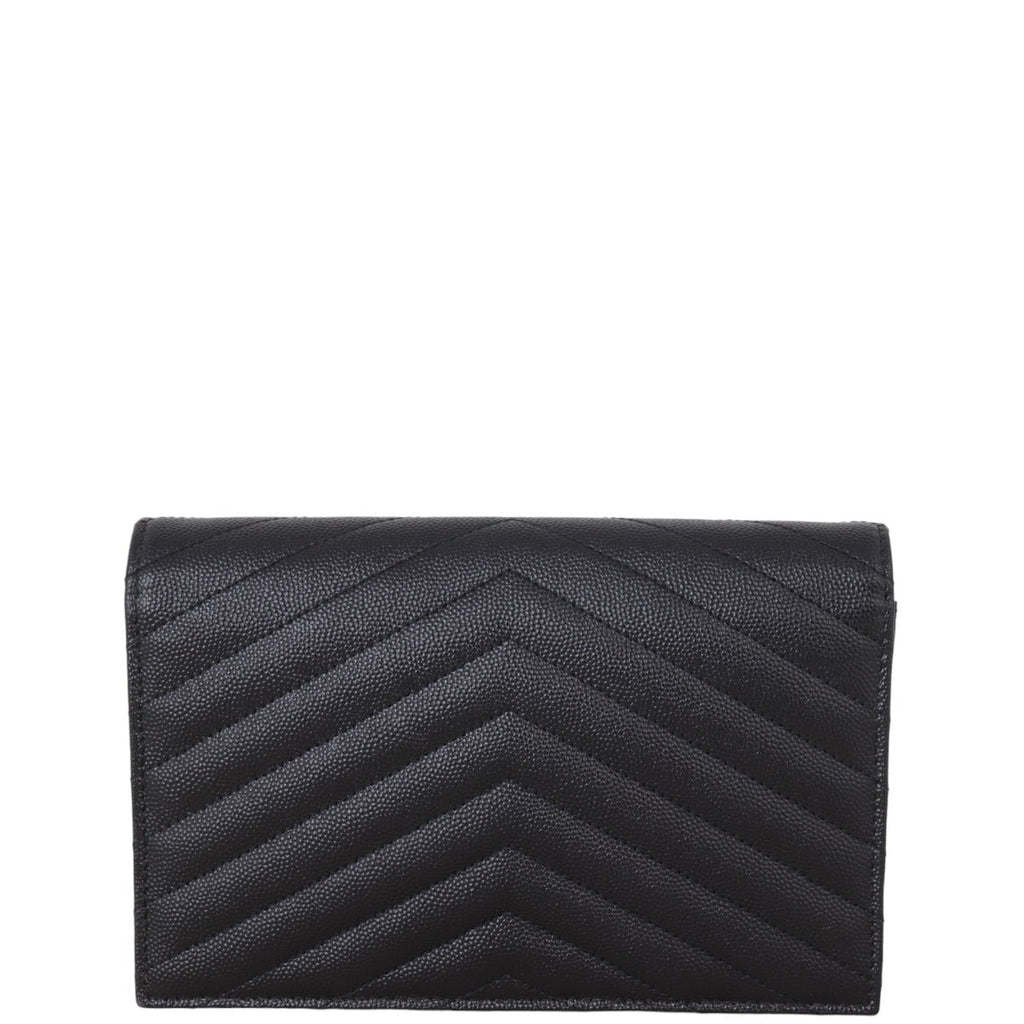 Saint Laurent Cassandre Envelope Chain Wallet