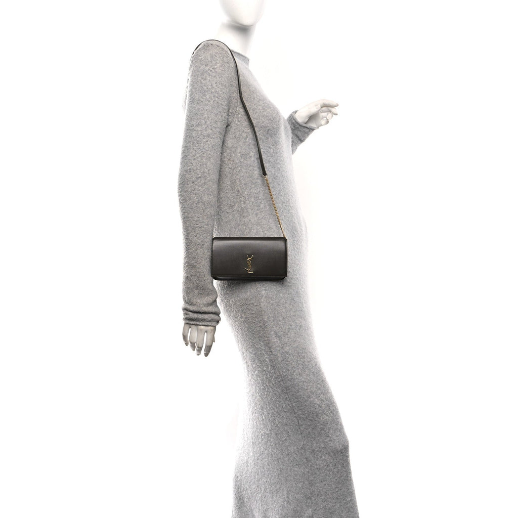Calfskin Monogram Phone Holder Crossbody Deep Musk