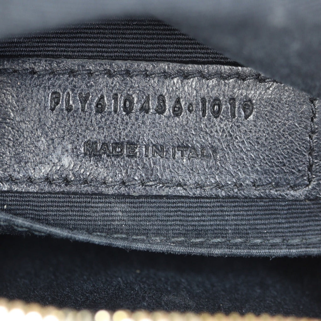 Saint Laurent Vinyle Round Camera Bag