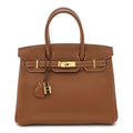 Togo Birkin 30 Gold