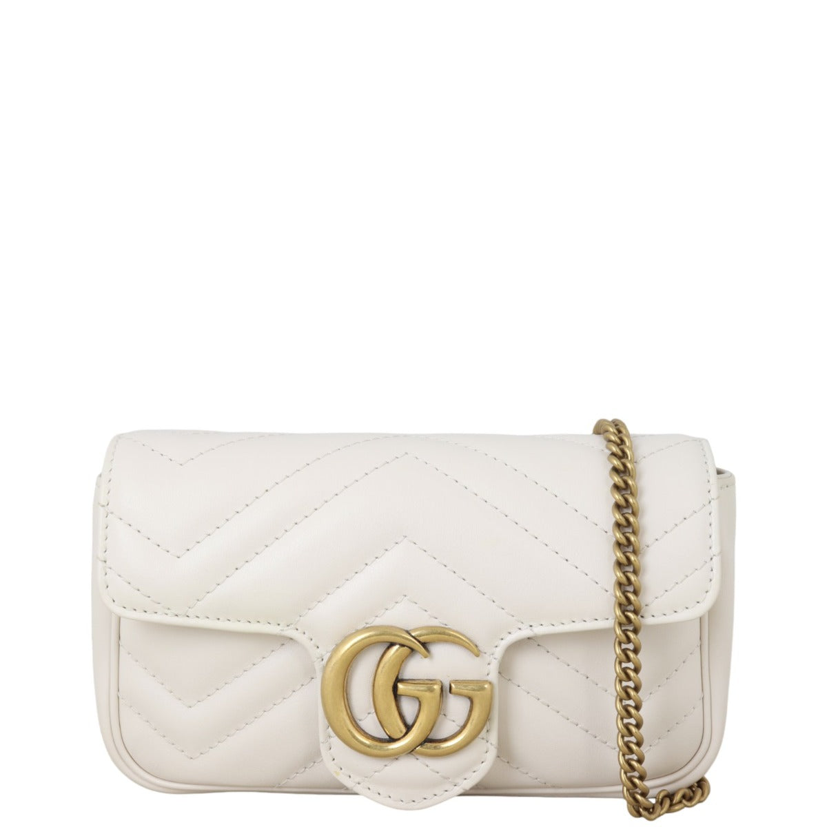 Gucci GG Marmont Matelasse Super Mini Shoulder Bag