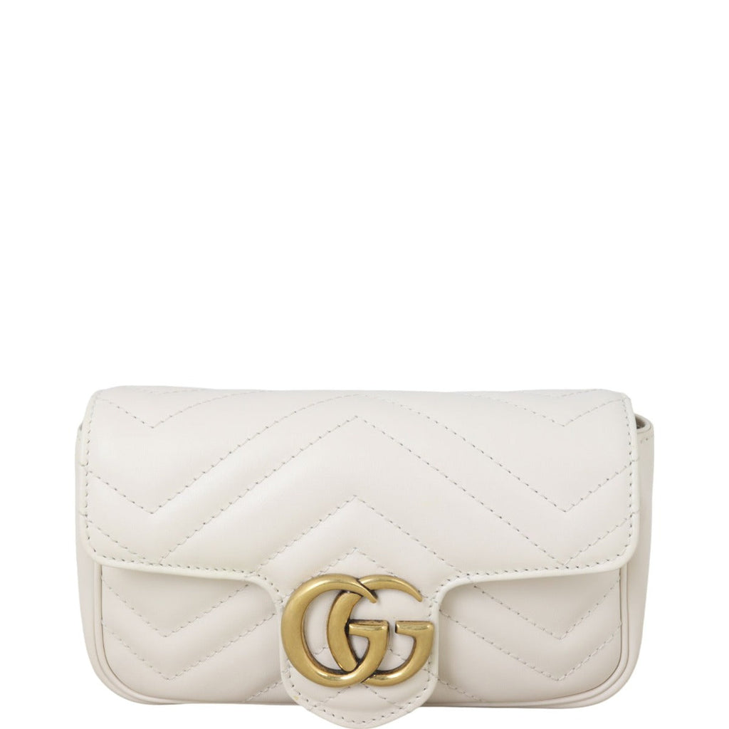 Gucci GG Marmont Matelasse Super Mini Shoulder Bag