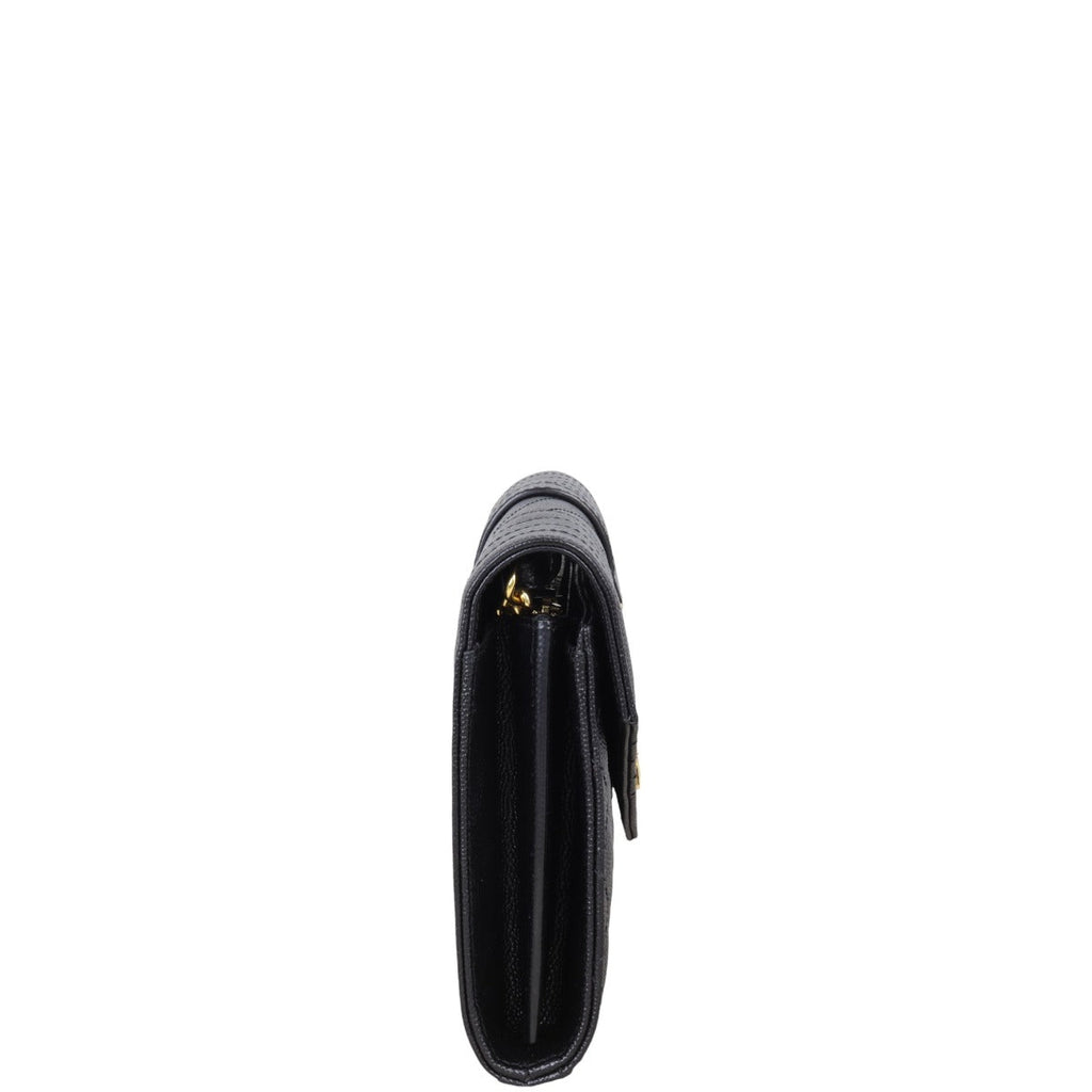 Saint Laurent Monogram Mix Matelasse Envelope Wallet on Chain