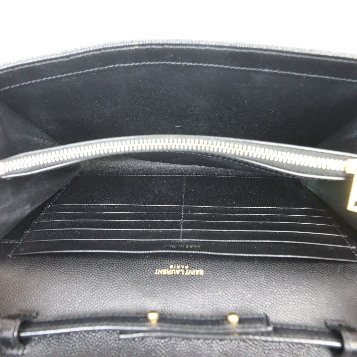 Saint Laurent Monogram Mix Matelasse Envelope Wallet on Chain