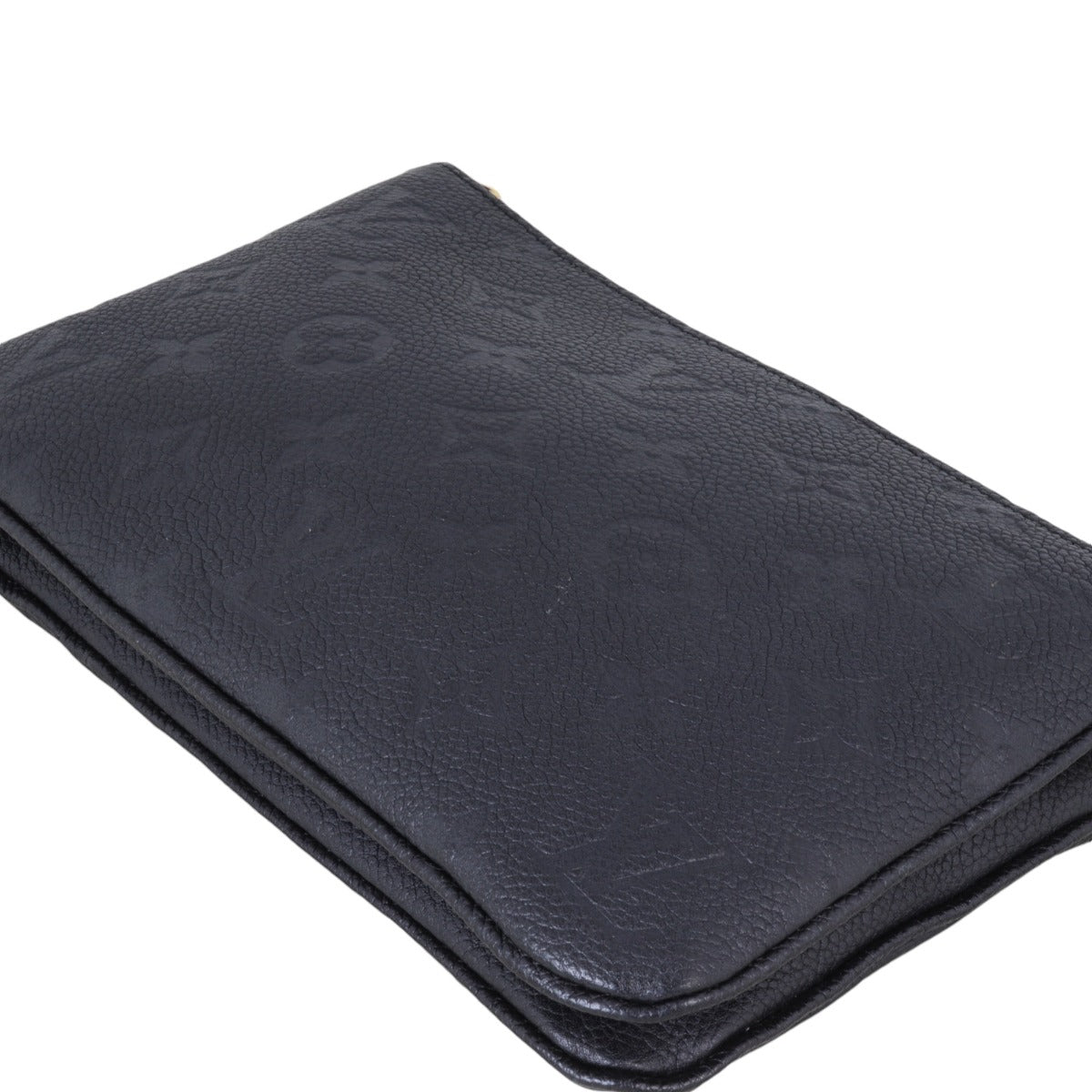 Louis Vuitton Double Zip Pochette Monogram Empreinte