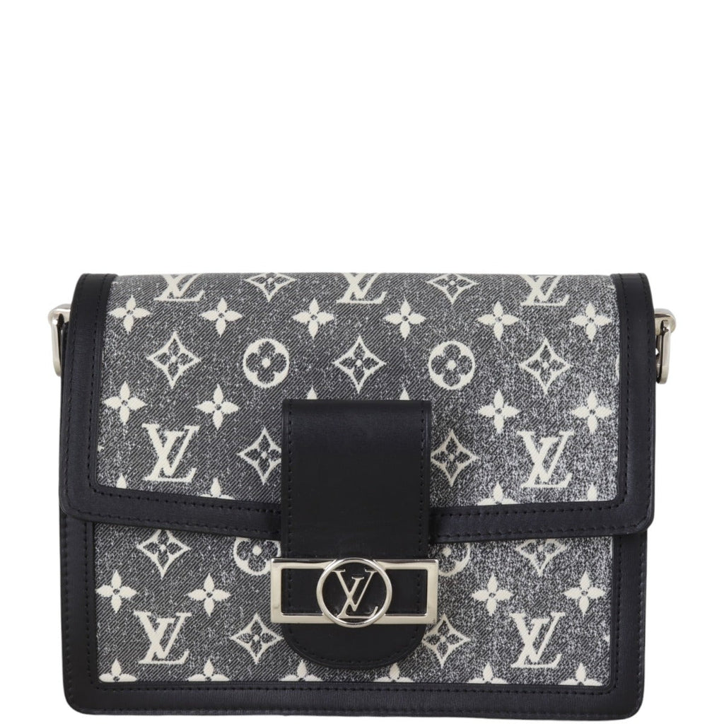 Louis Vuitton Dauphine MM Monogram Jacquard Denim