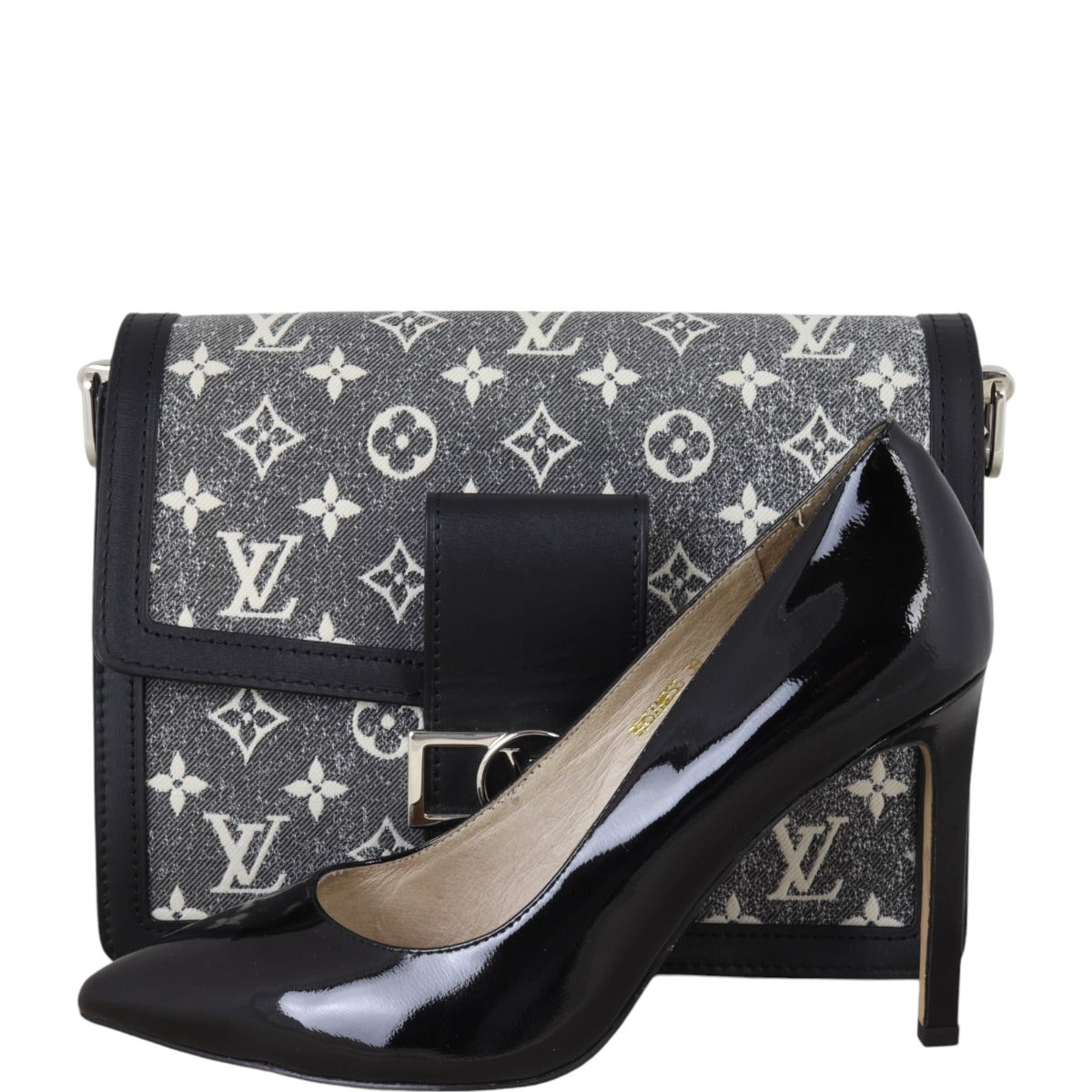 Louis Vuitton Dauphine MM Monogram Jacquard Denim