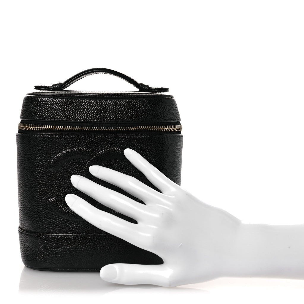 Caviar Vanity Cosmetic Case Black