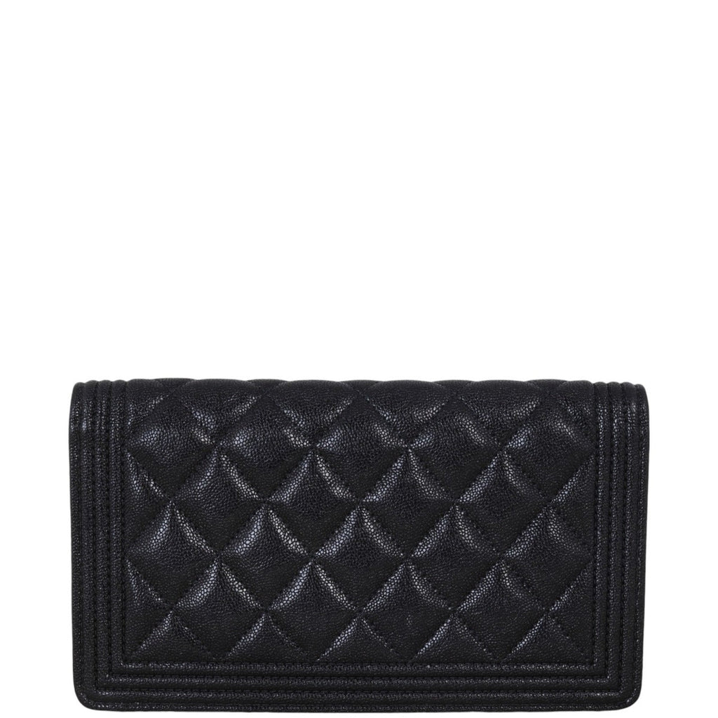 Chanel Boy Long Flap Wallet