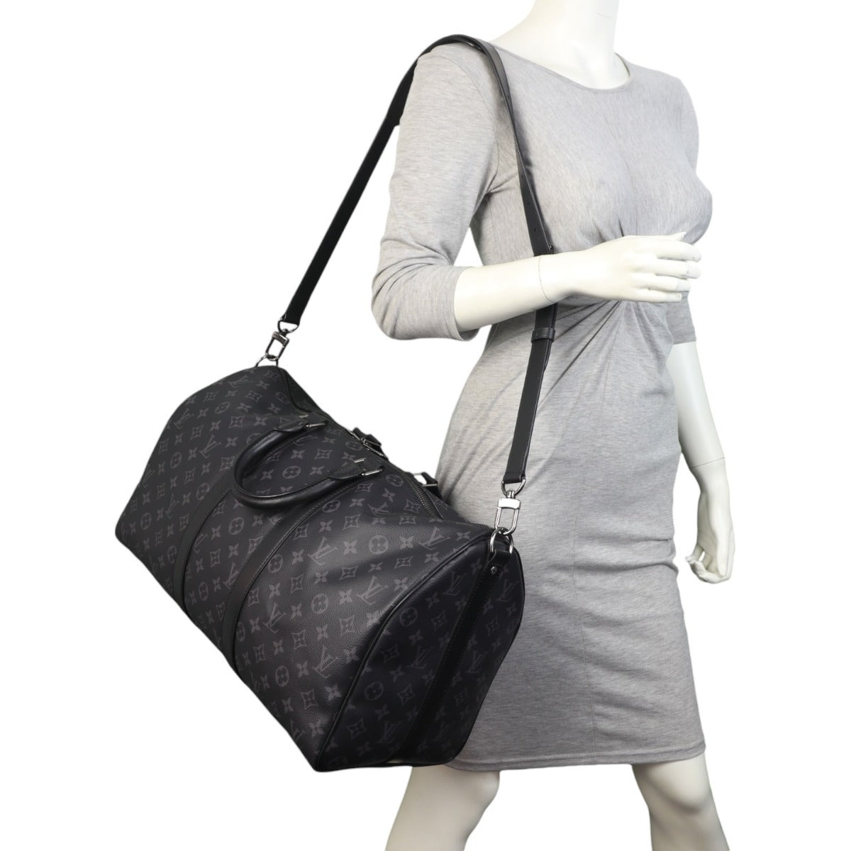 Louis Vuitton Keepall 45 Bandouliere Monogram Eclipse