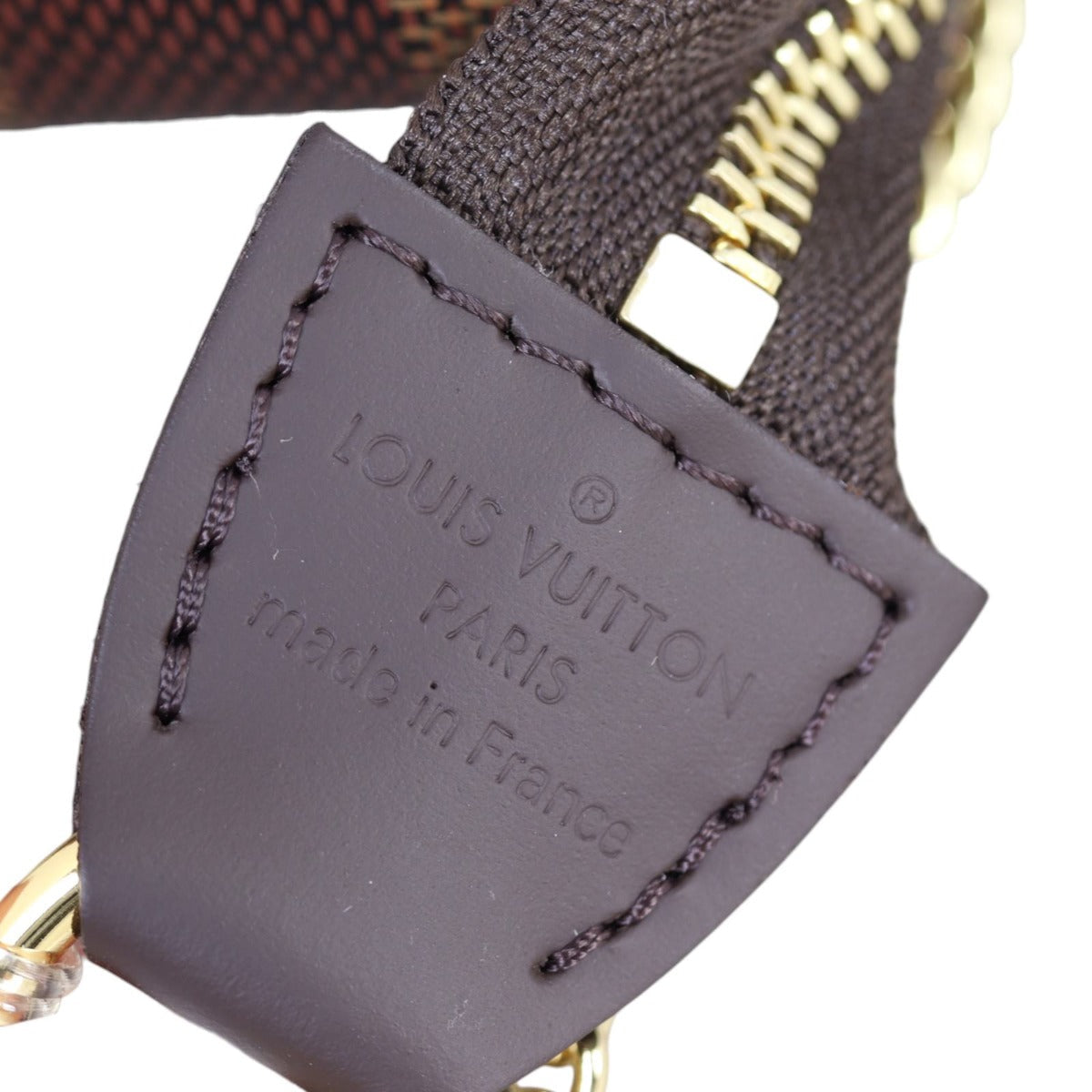 Louis Vuitton Mini Pochette Accessoires Damier Ebene
