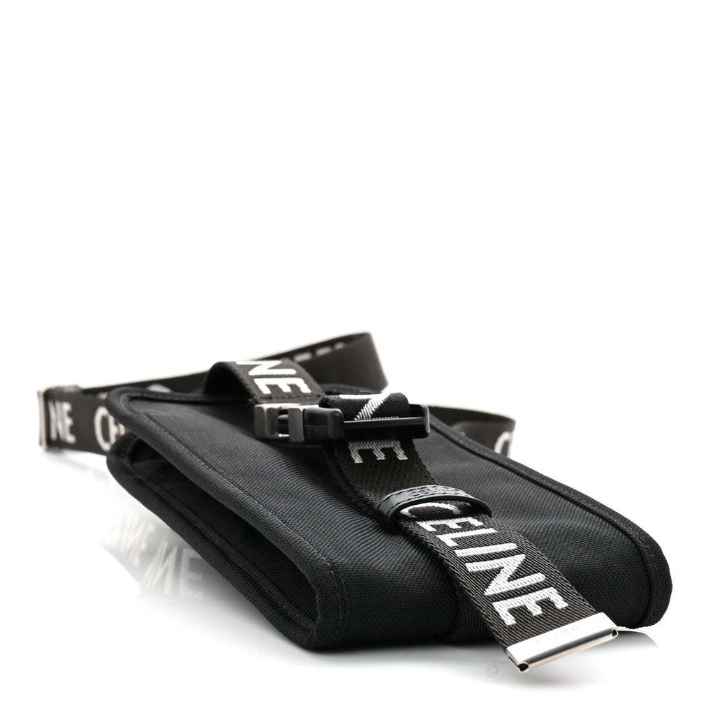 Canvas Trekking Phone Holder Black