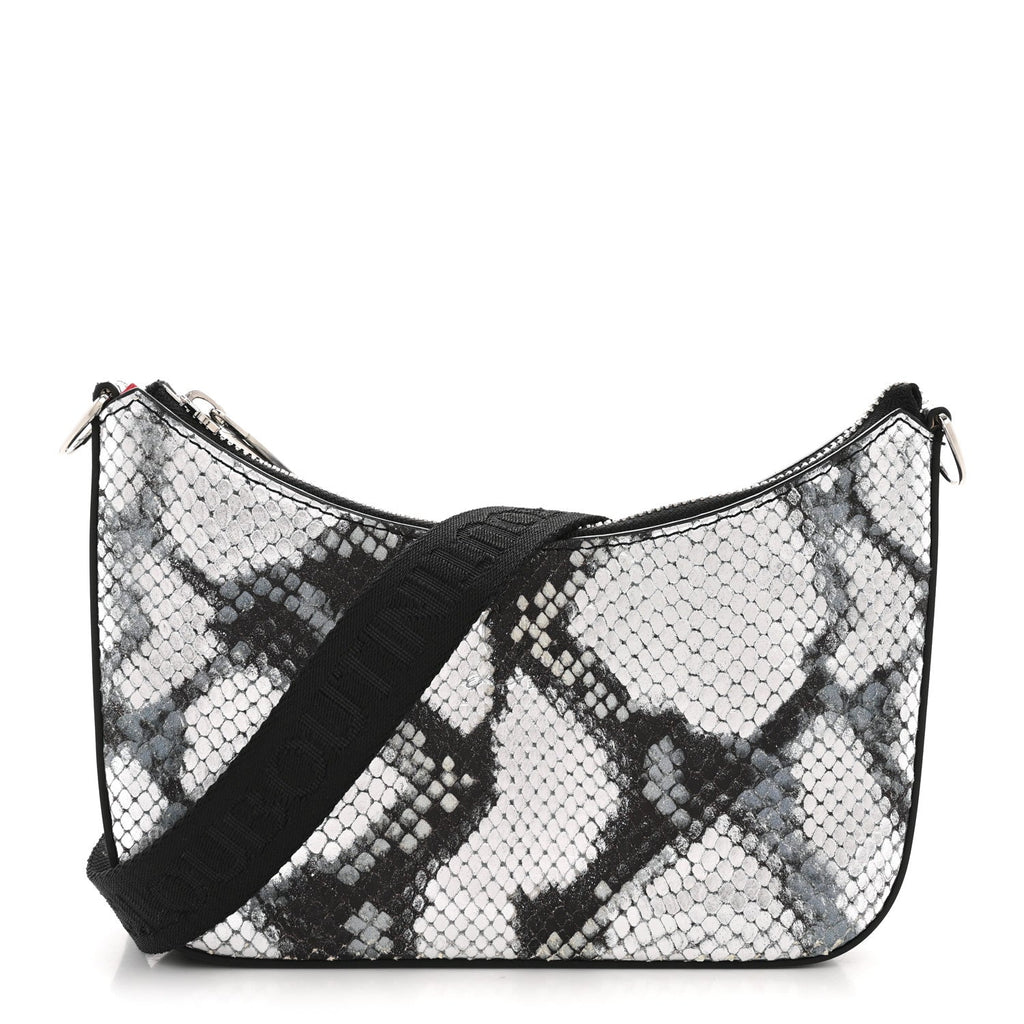 Calfskin Amazonia Loubila Mini Chain Shoulder Bag Multicolor
