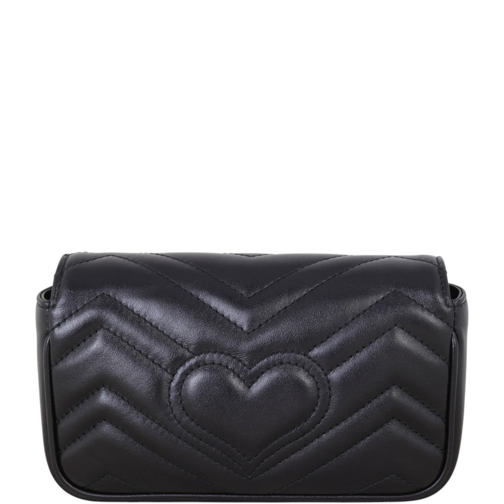 Gucci GG Marmont Matelasse Super Mini Shoulder Bag