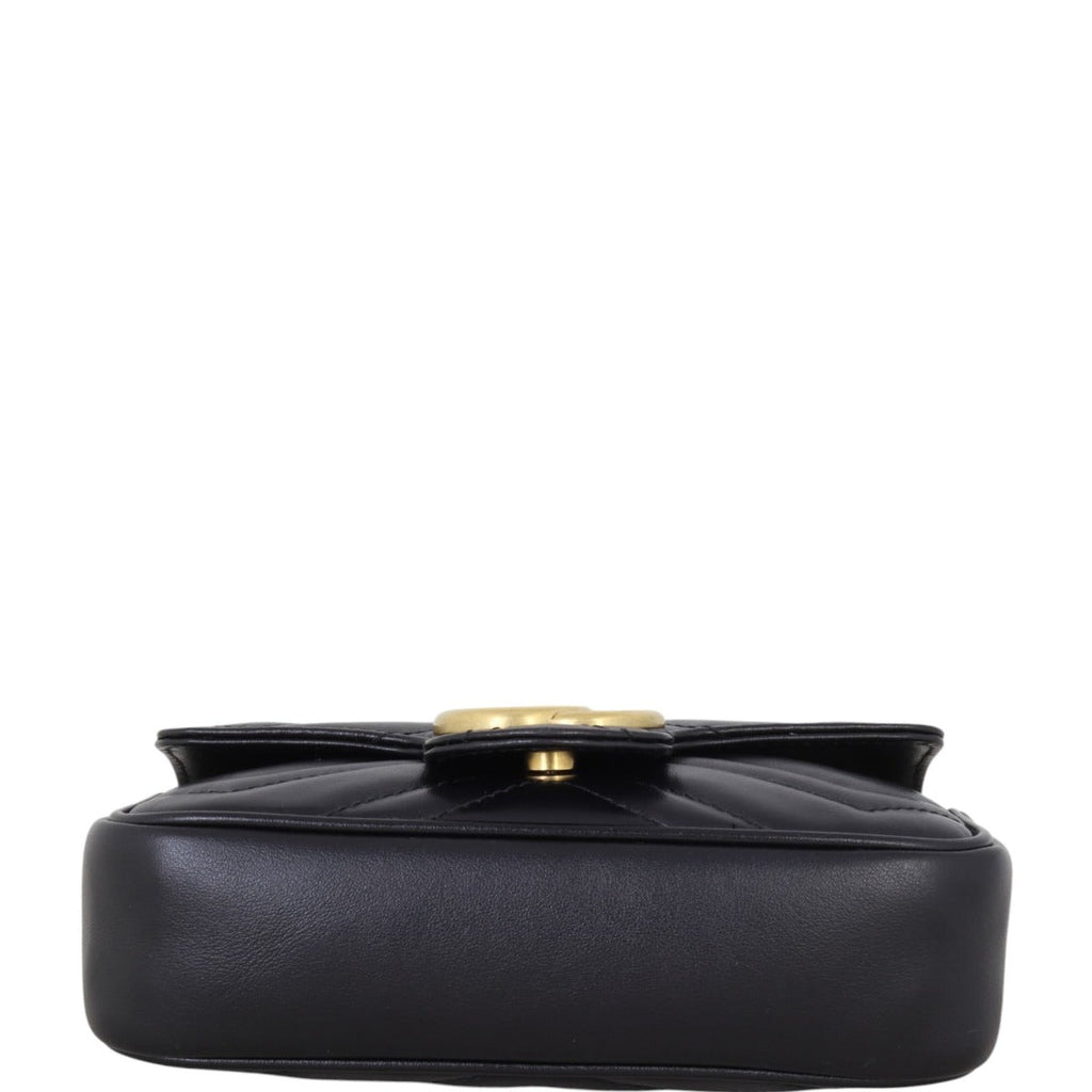 Gucci GG Marmont Matelasse Super Mini Shoulder Bag
