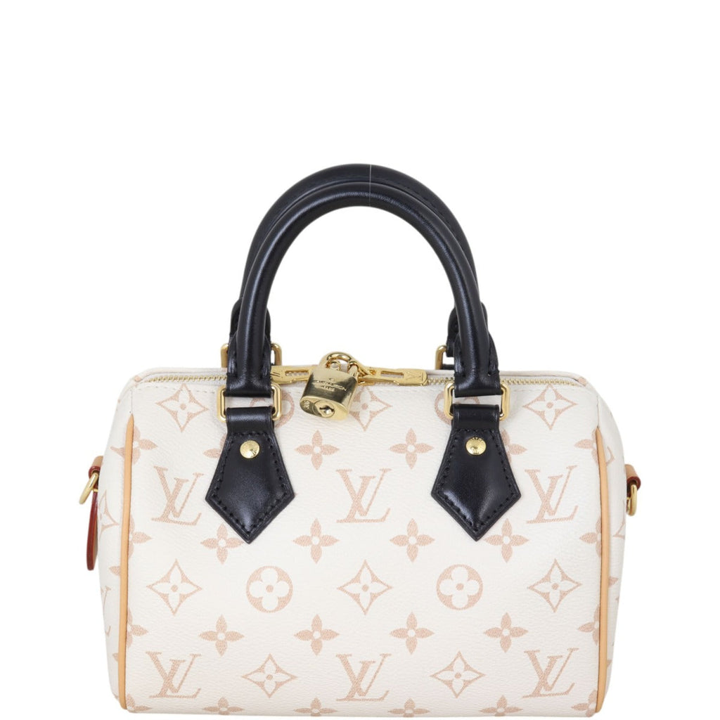 Louis Vuitton Speedy 20 Bandouliere Monogram Dune