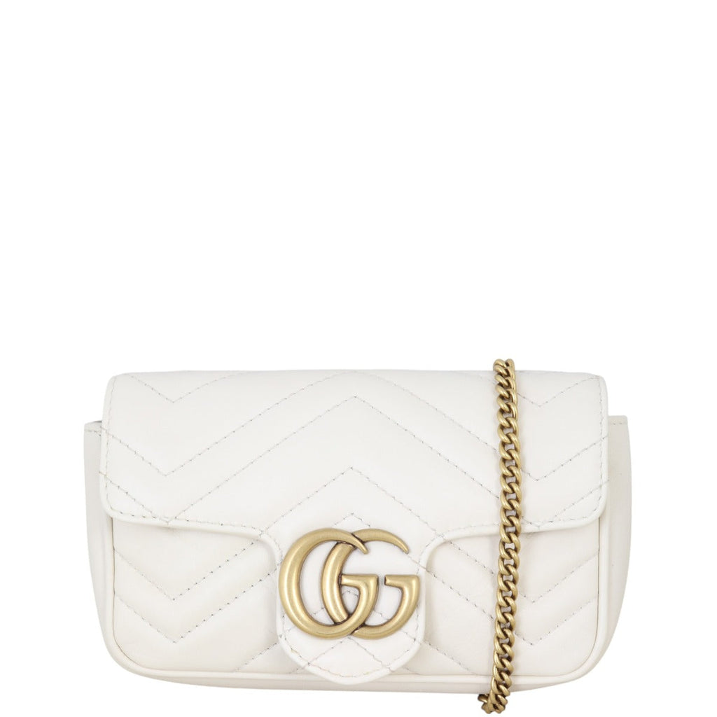 Gucci GG Marmont Matelasse Super Mini Shoulder Bag
