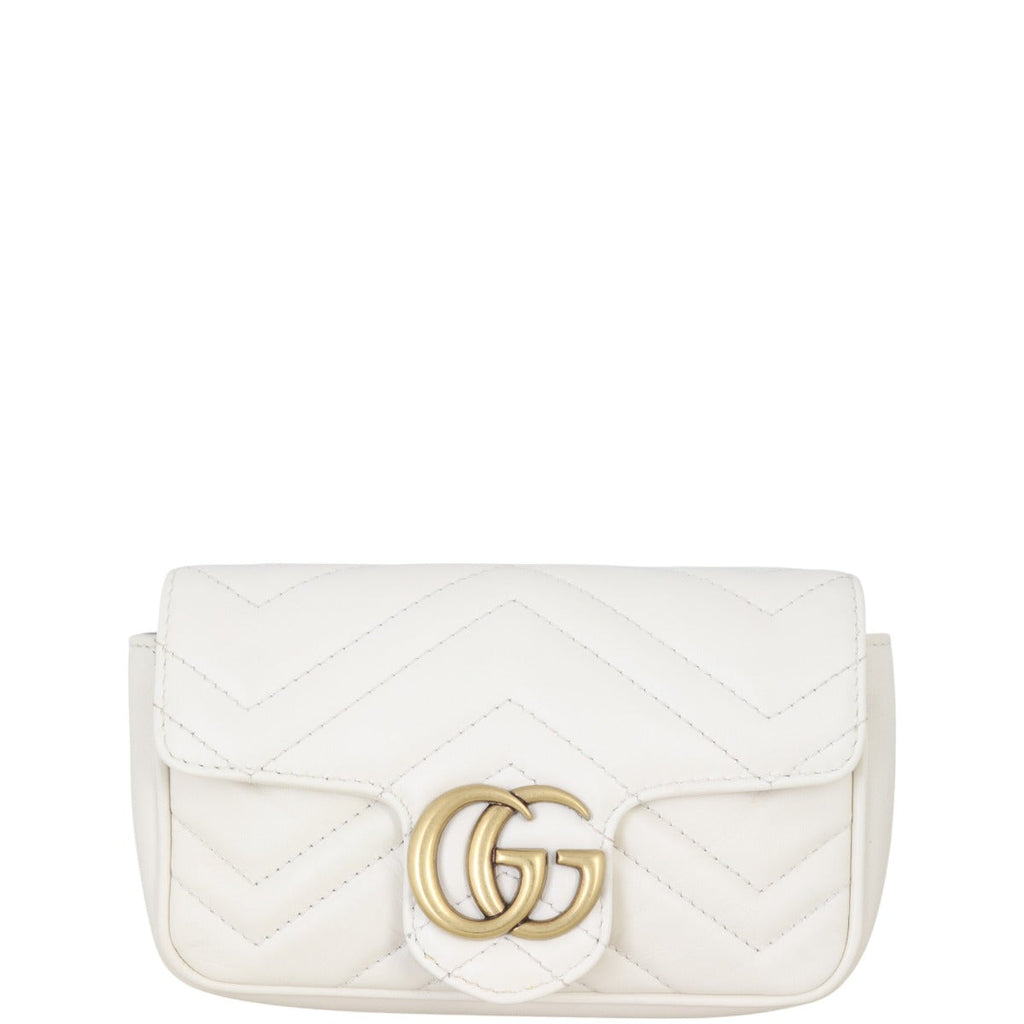 Gucci GG Marmont Matelasse Super Mini Shoulder Bag