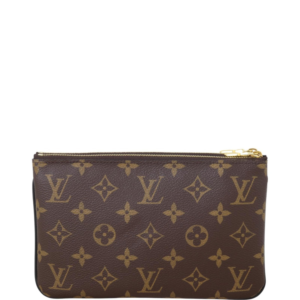 Louis Vuitton Double Zip Pochette Monogram Giant Reverse
