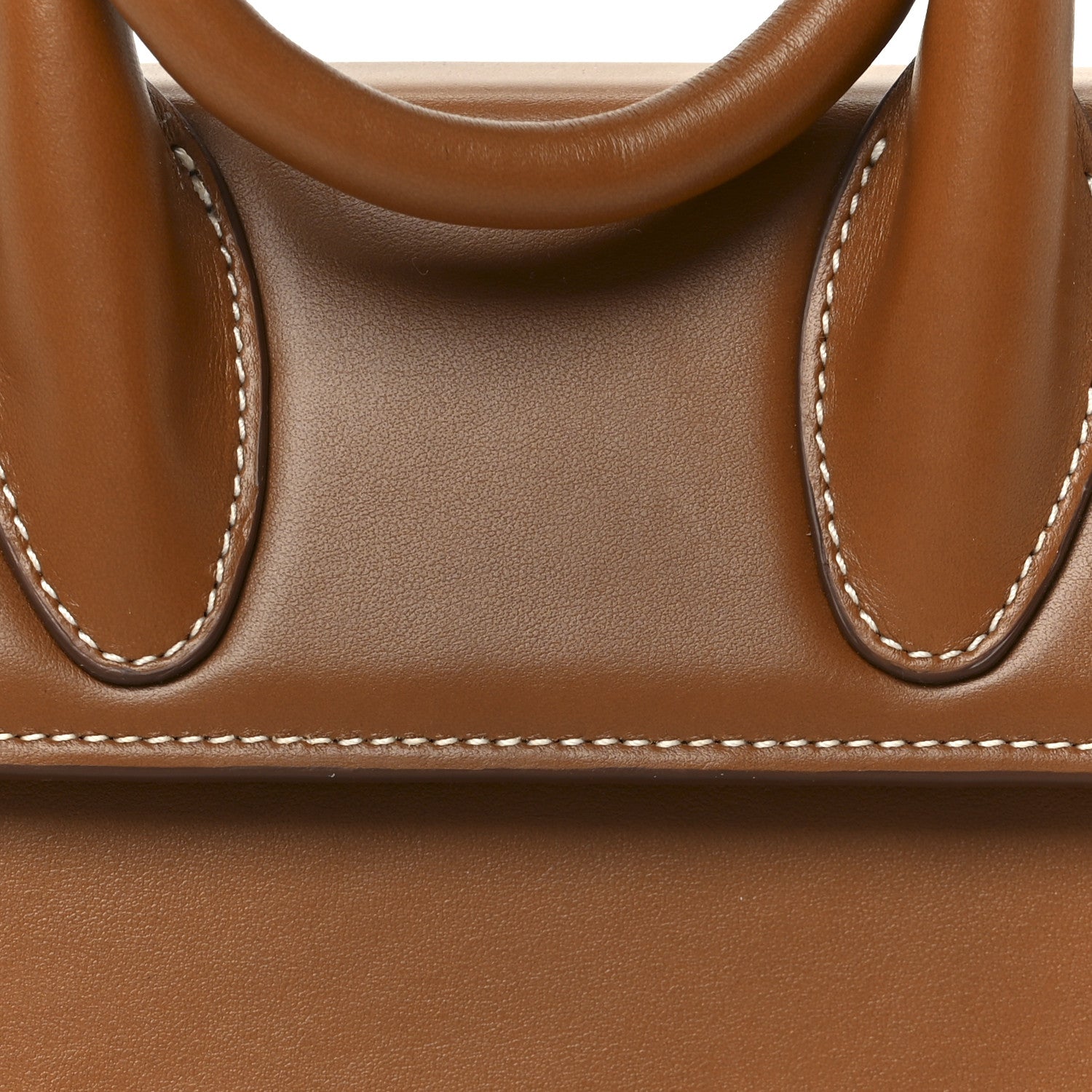 Smooth Calfskin Le Chiquito Noeud  Light Brown