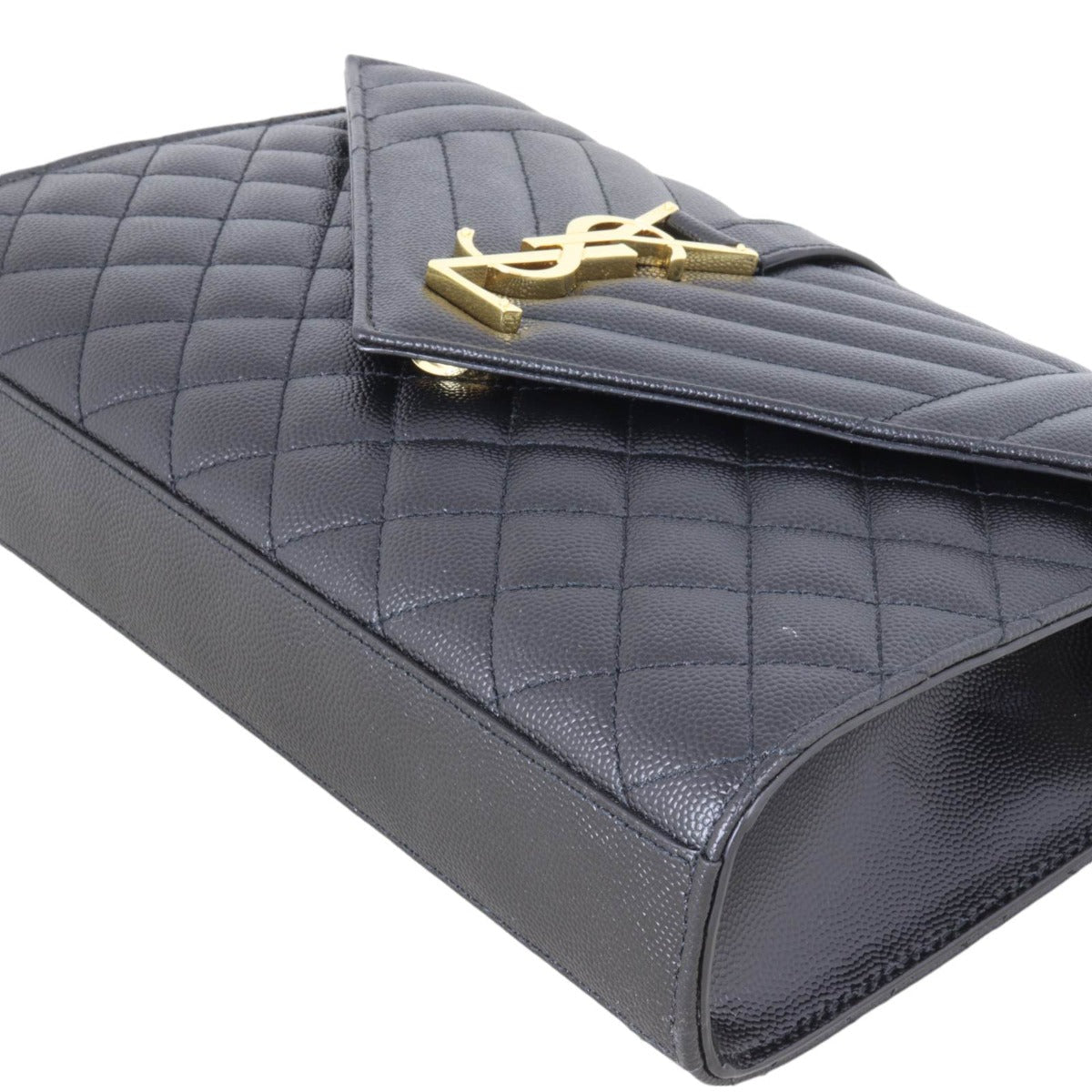 Saint Laurent Monogram Mix Matelasse Envelope Chain Bag Medium