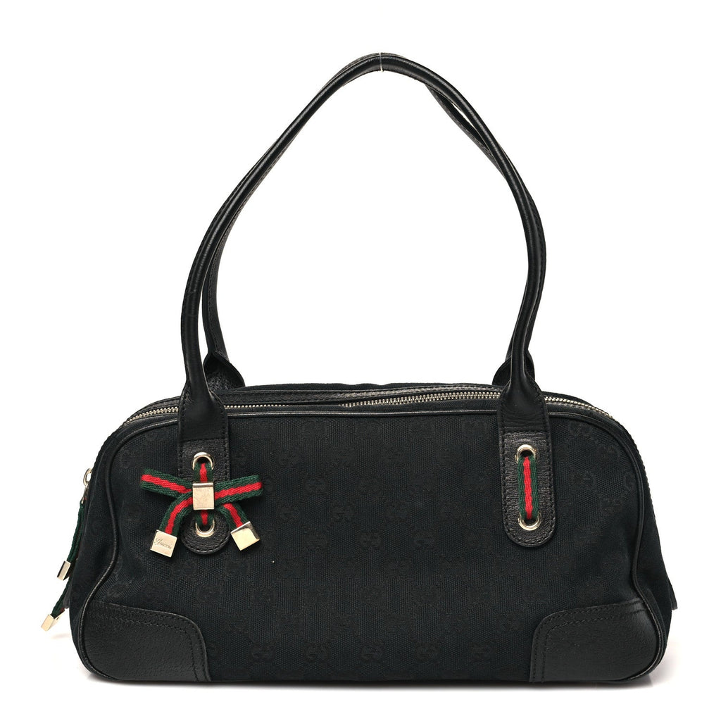 Monogram Small Princy Satchel Black
