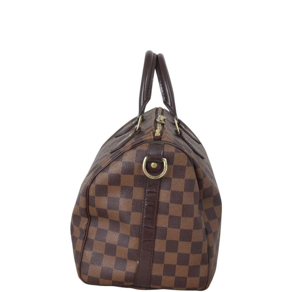 Louis Vuitton Speedy 30 Bandouliere Damier Ebene