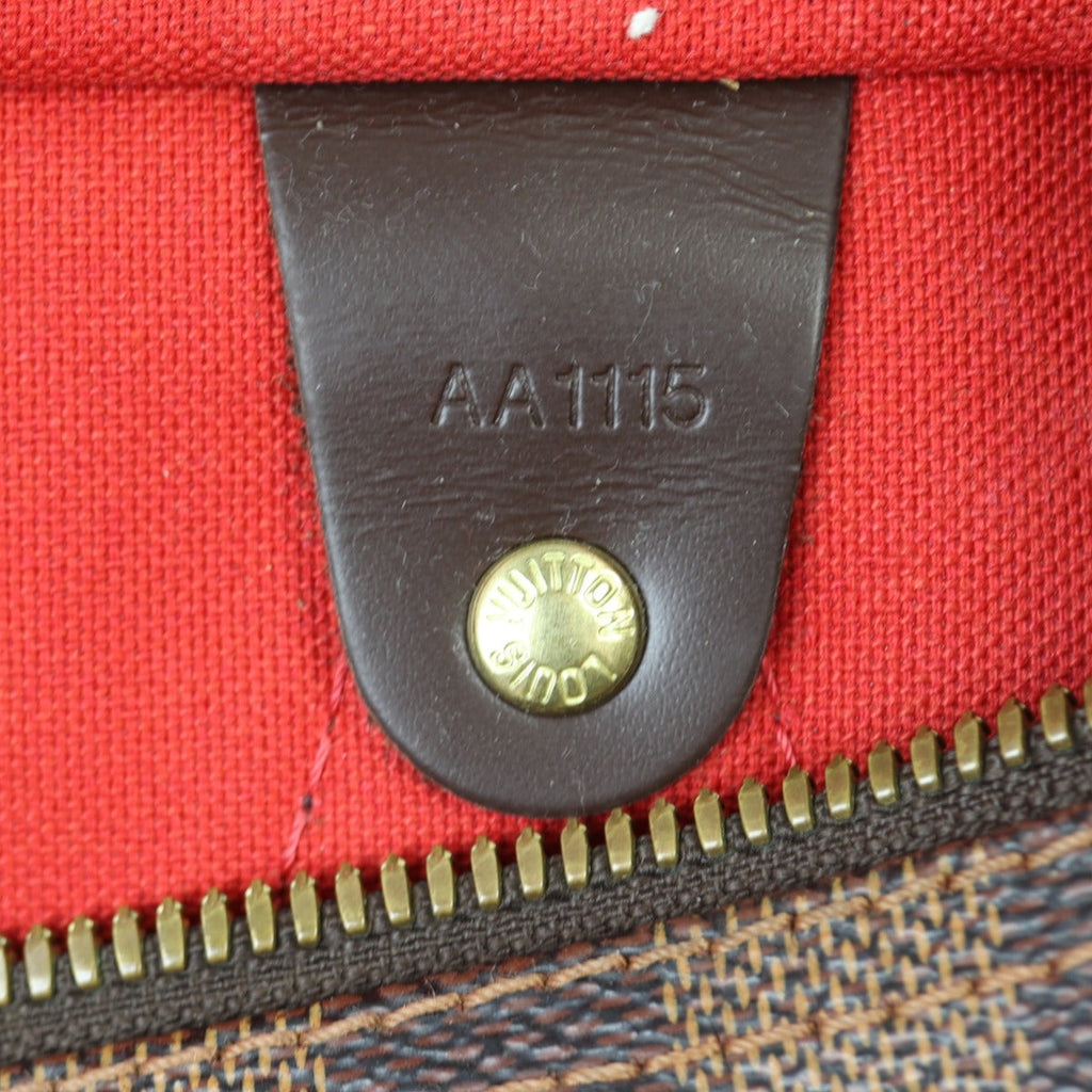 Louis Vuitton Speedy 30 Bandouliere Damier Ebene