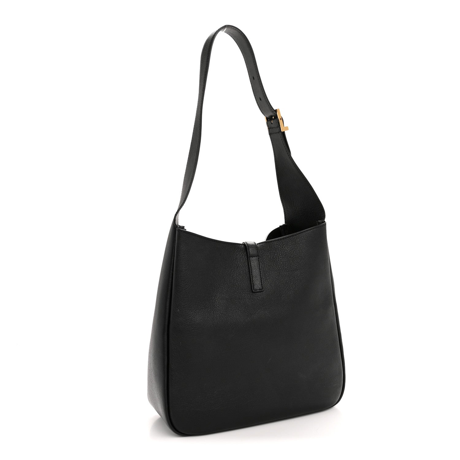 Smooth Calfskin Small Le 5 A 7 Soft Hobo Black