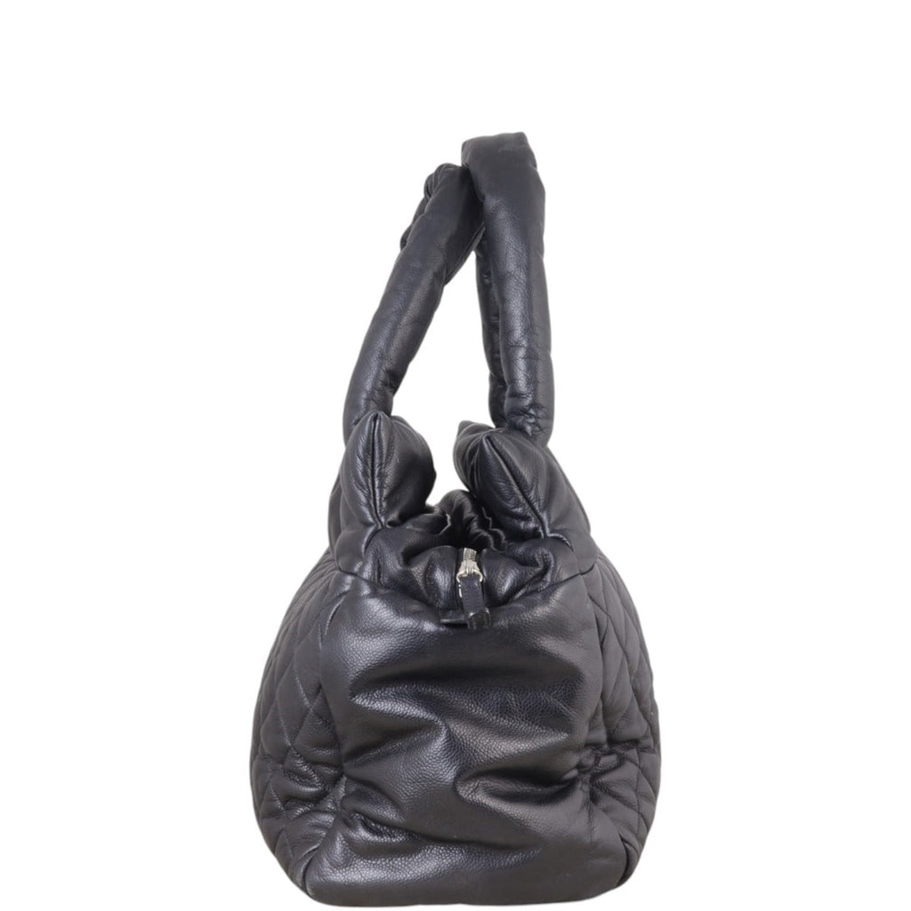 Chanel Coco Cocoon Leather Tote Large