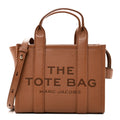 Grained Calfskin Small The Tote Bag Argan Oil