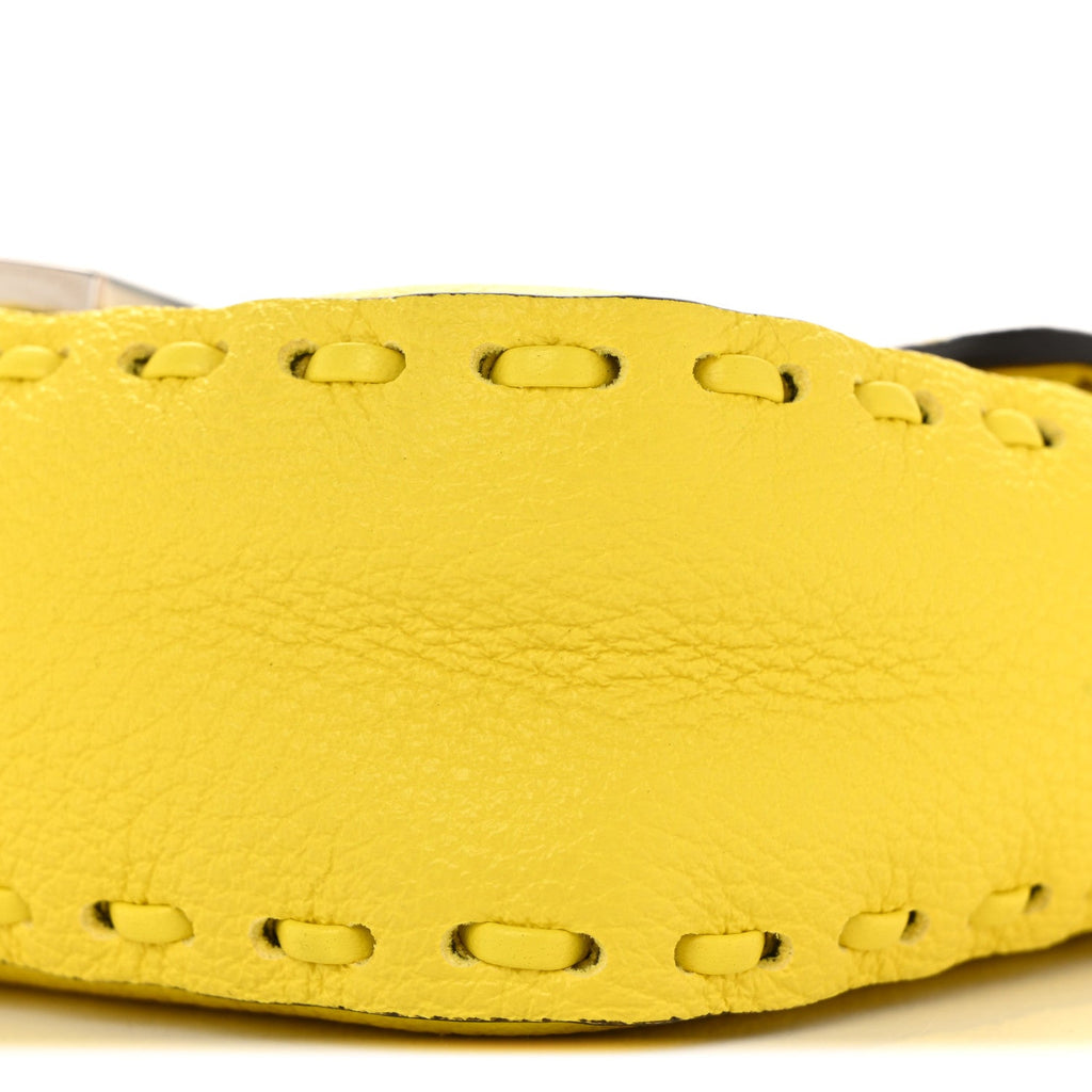 Cuoio Roma Sellerissima Nappa Sintetica Tape Stitch Mini Baguette  Pomelo