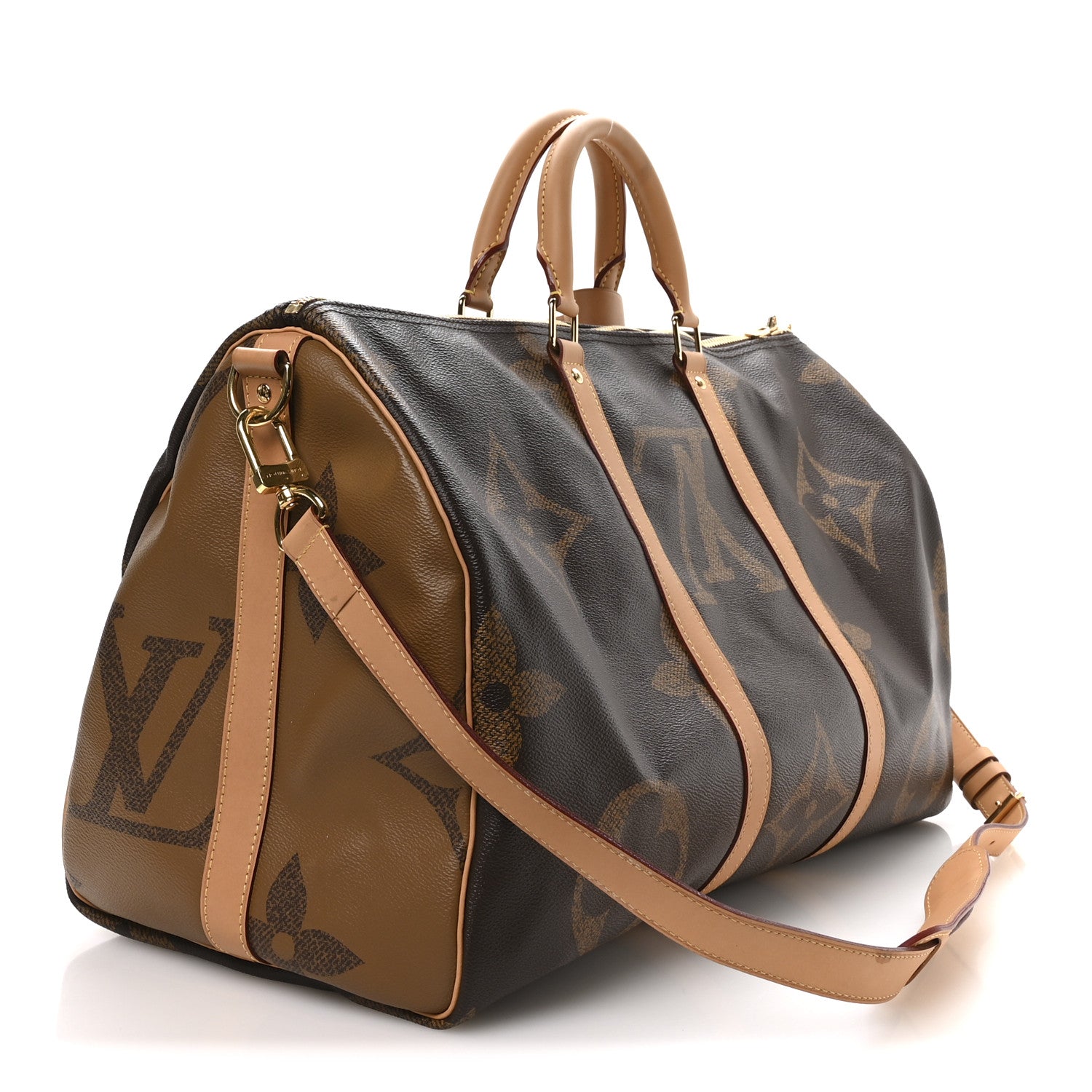 Reverse Monogram Giant Keepall Bandouliere 50
