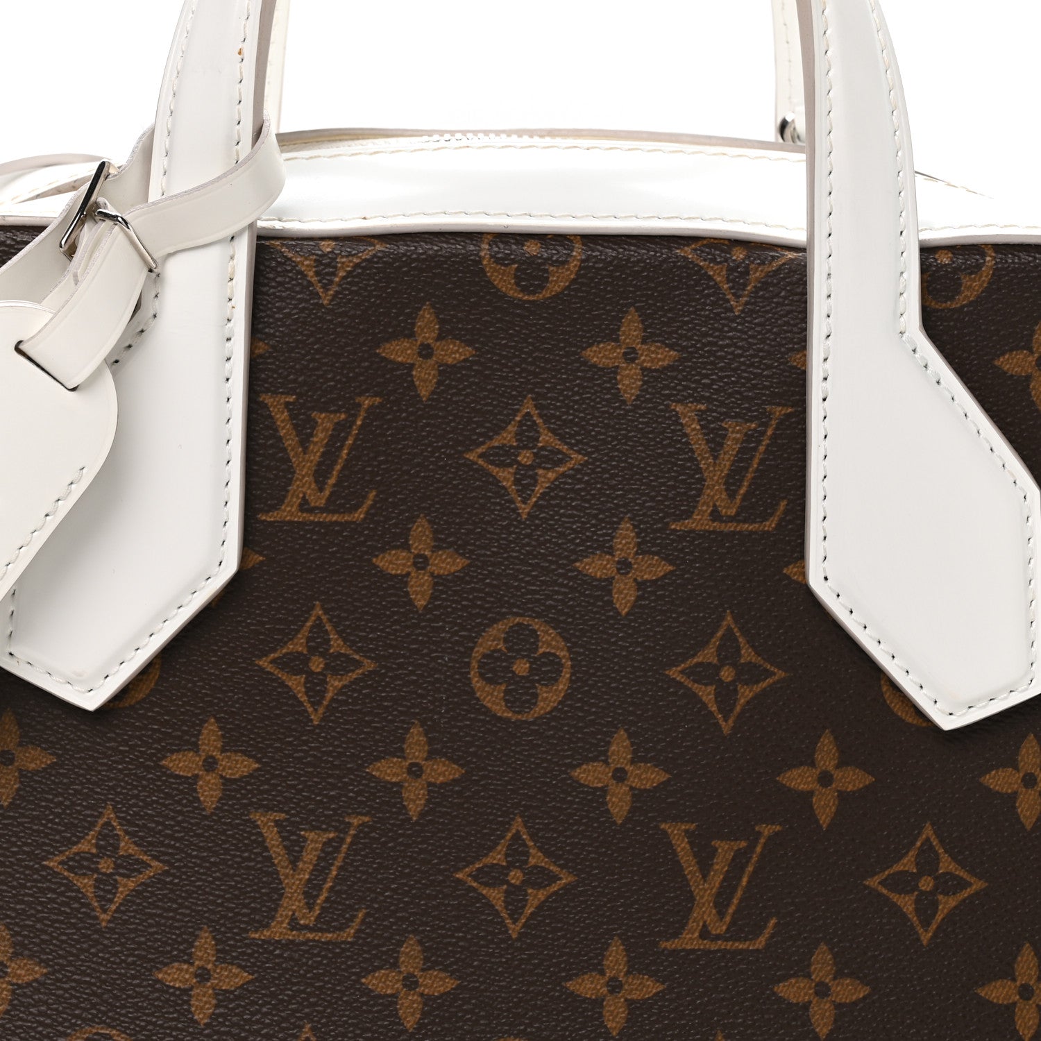 Monogram Dora PM White