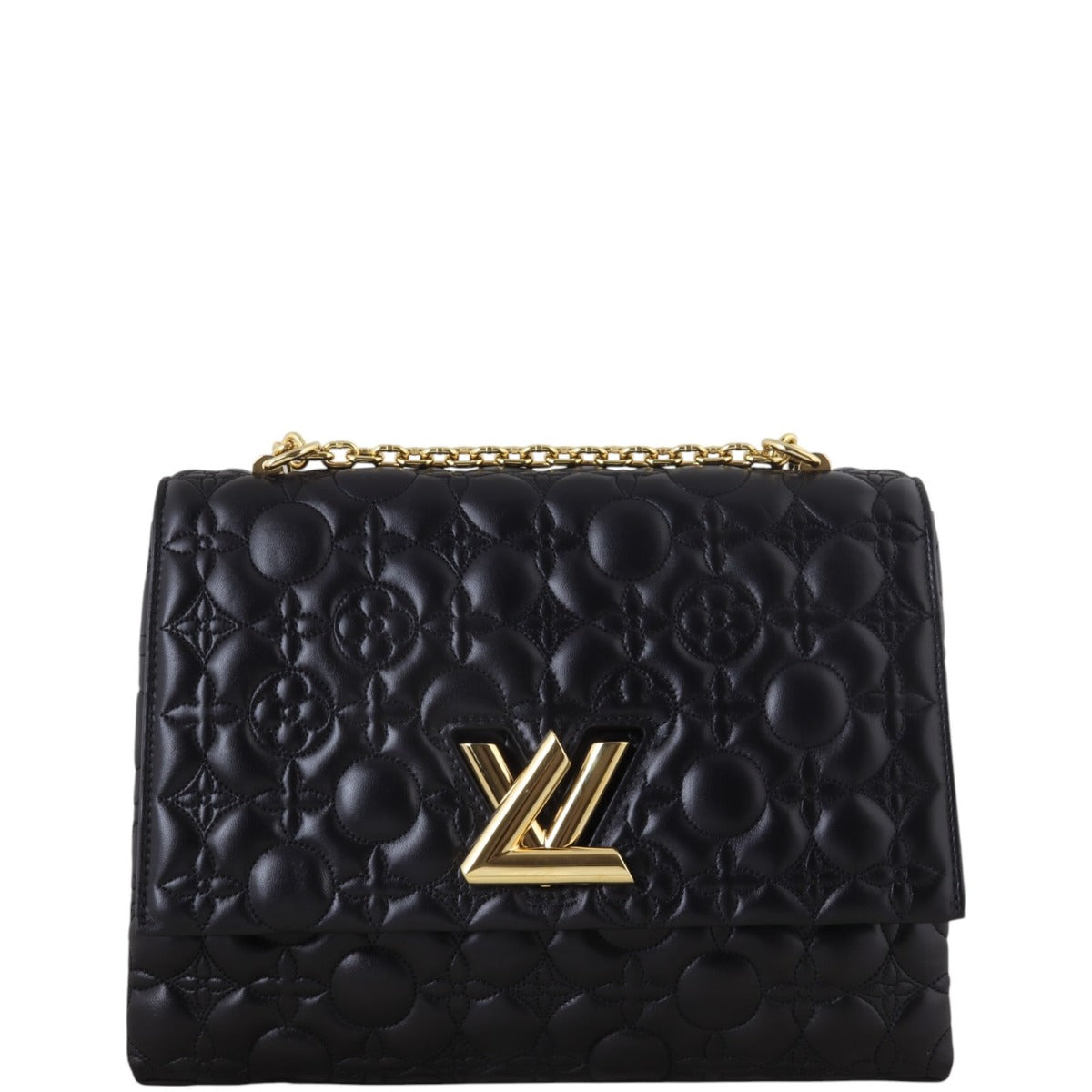Louis Vuitton Twist Shoulder Bag GM Flowers