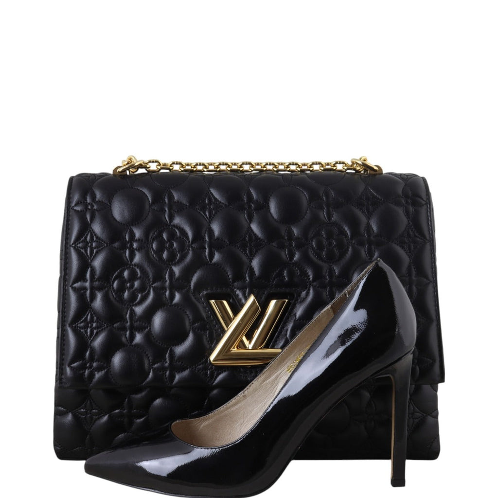 Louis Vuitton Twist Shoulder Bag GM Flowers