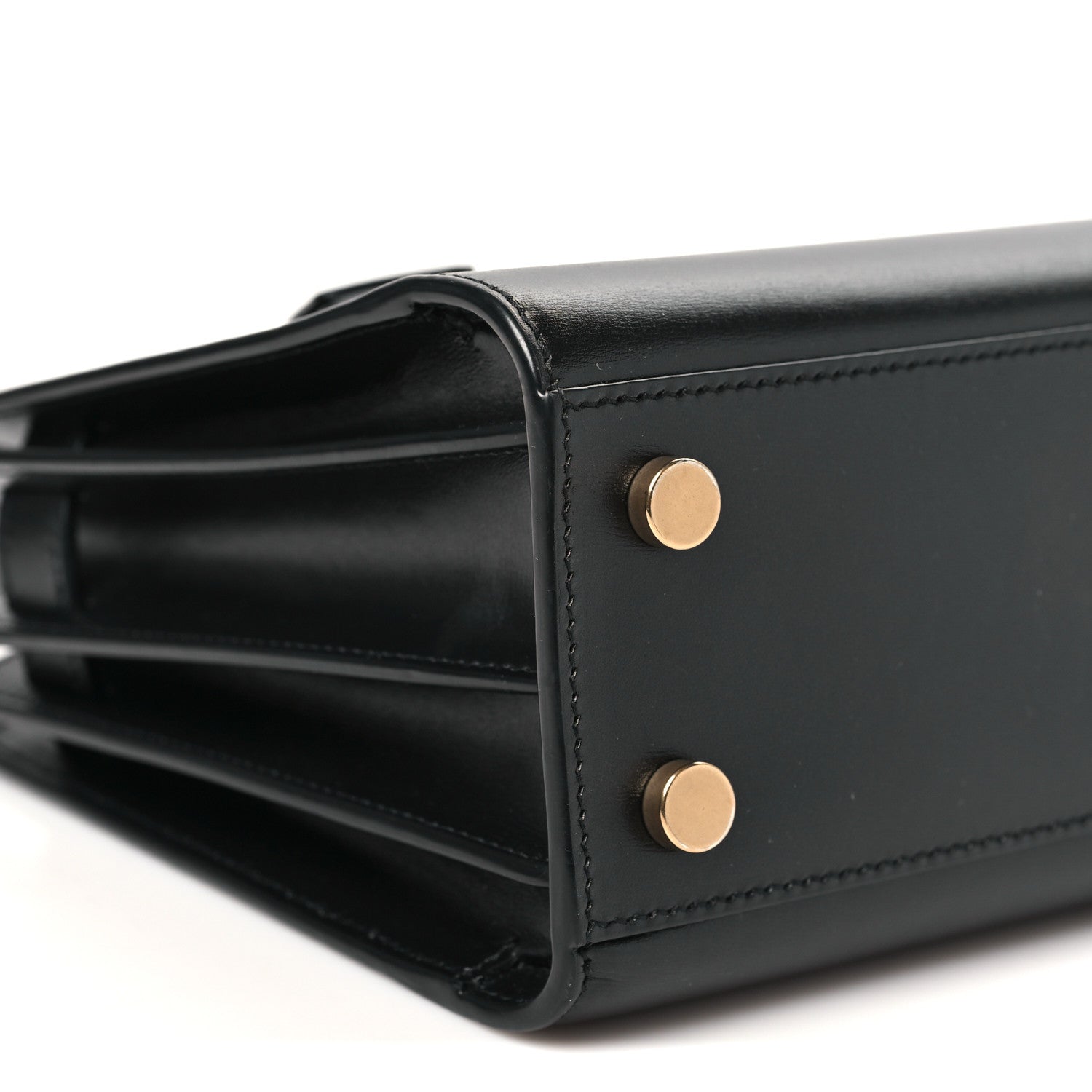 Calfskin Nano Sac De Jour Black