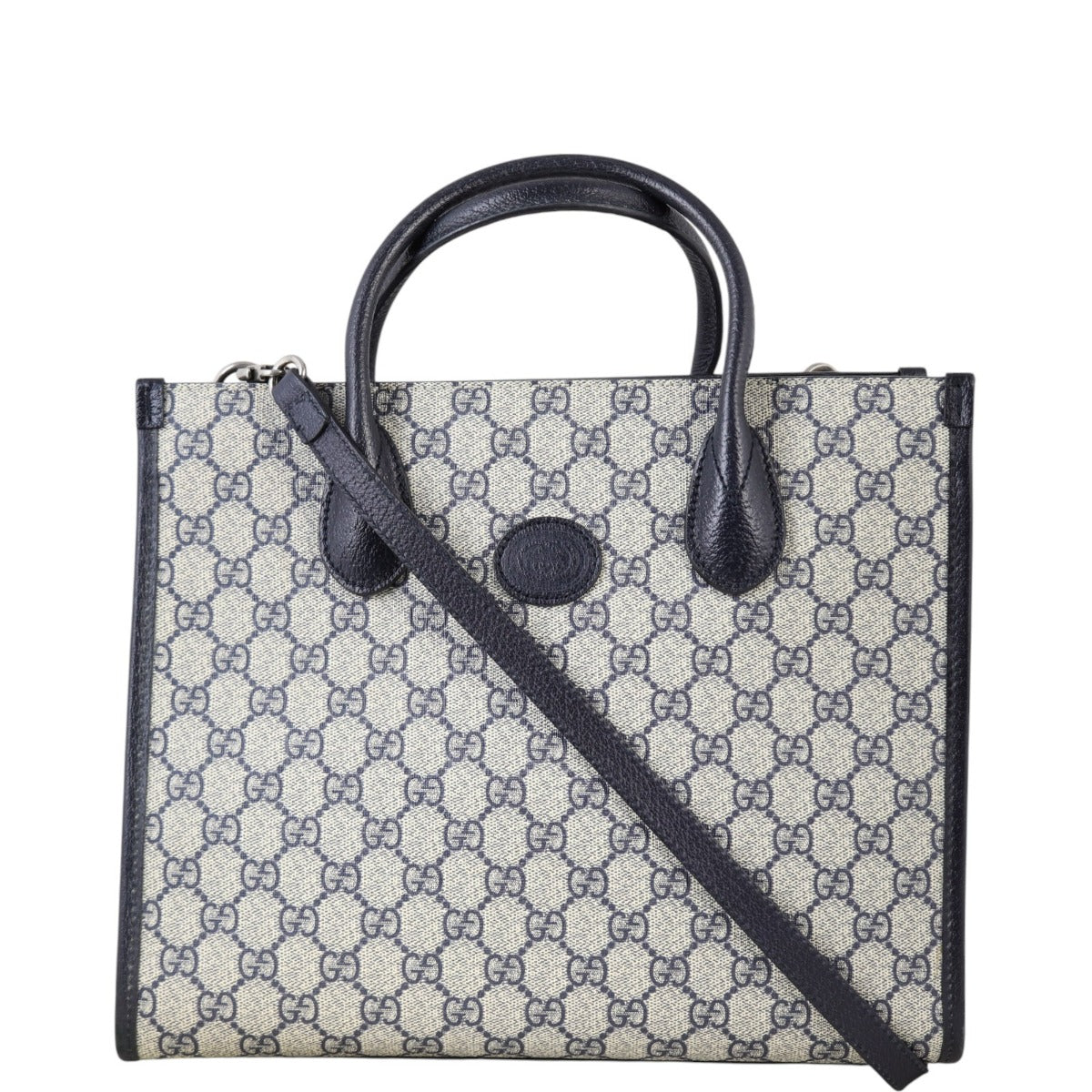 Gucci GG Supreme Interlocking G Tote Small