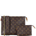 Louis Vuitton Toiletry Pouch On Chain Monogram with Bandouliere Strap