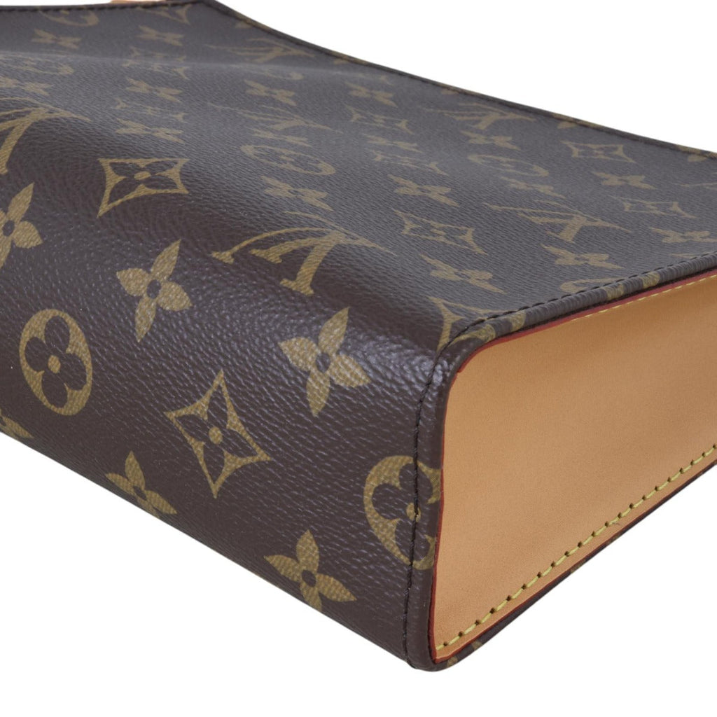 Louis Vuitton Toiletry Pouch On Chain Monogram with Bandouliere Strap