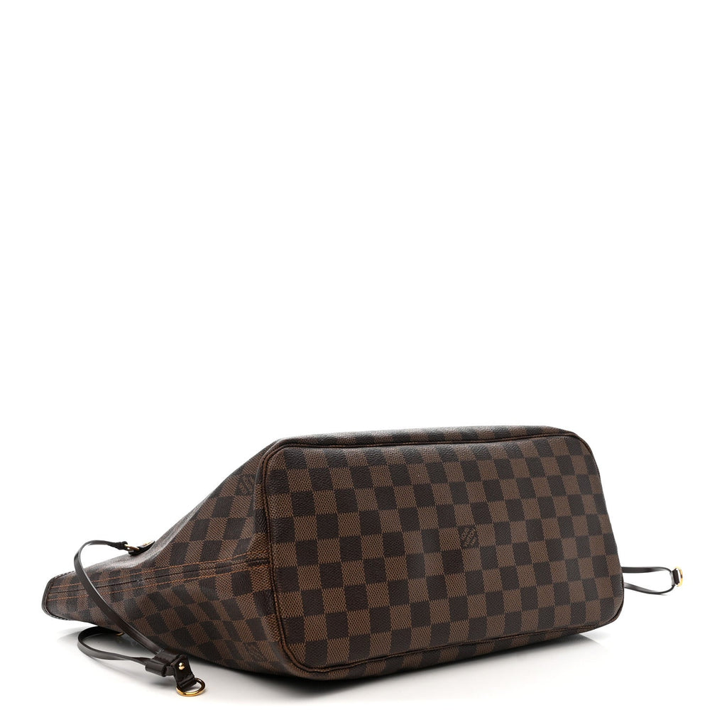 Damier Ebene Neo Neverfull MM Rose Ballerine
