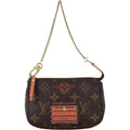 Louis Vuitton Mini Pochette Accessoires Monogram Inventuer Trunks & Locks