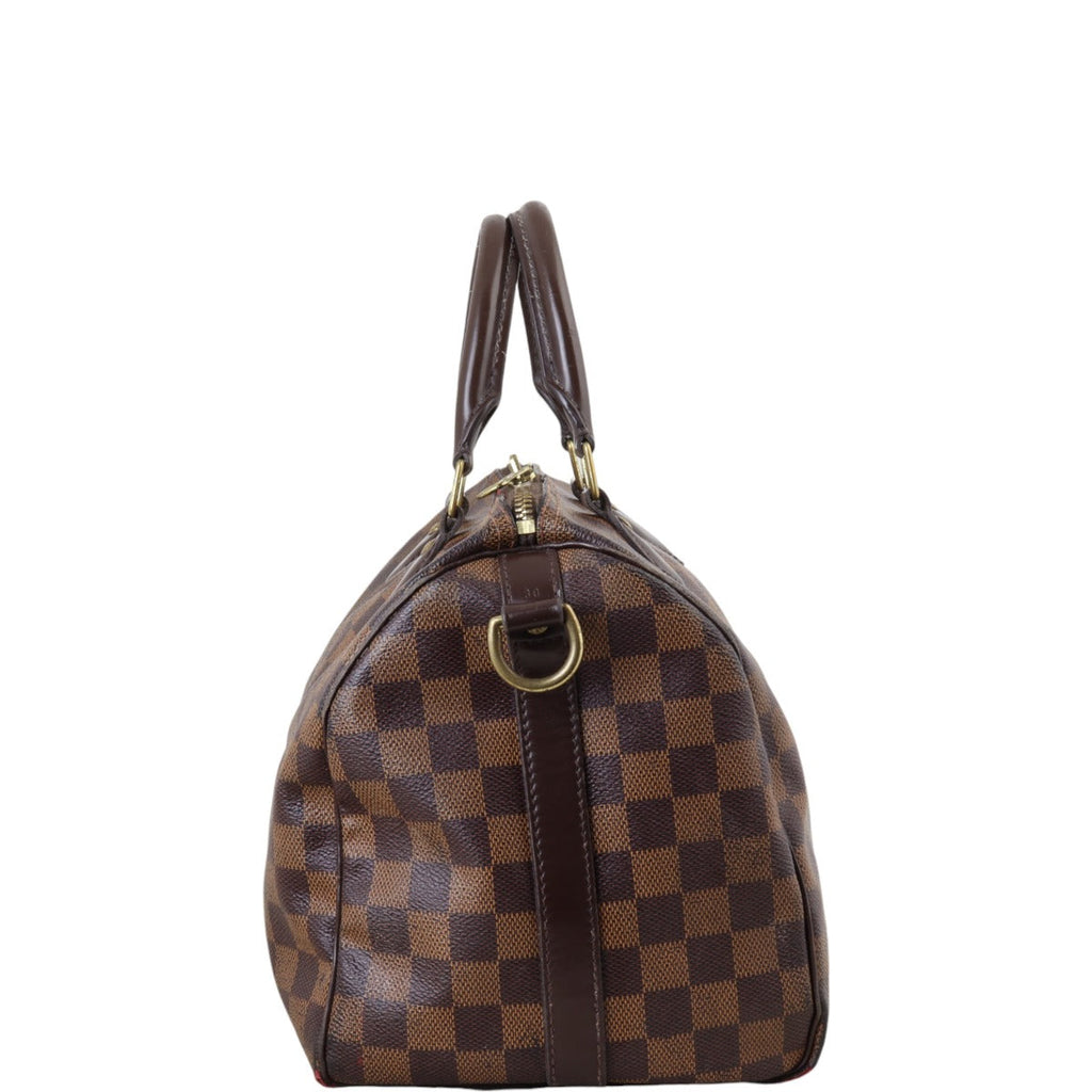 Louis Vuitton Speedy 30 Bandouliere Damier Ebene