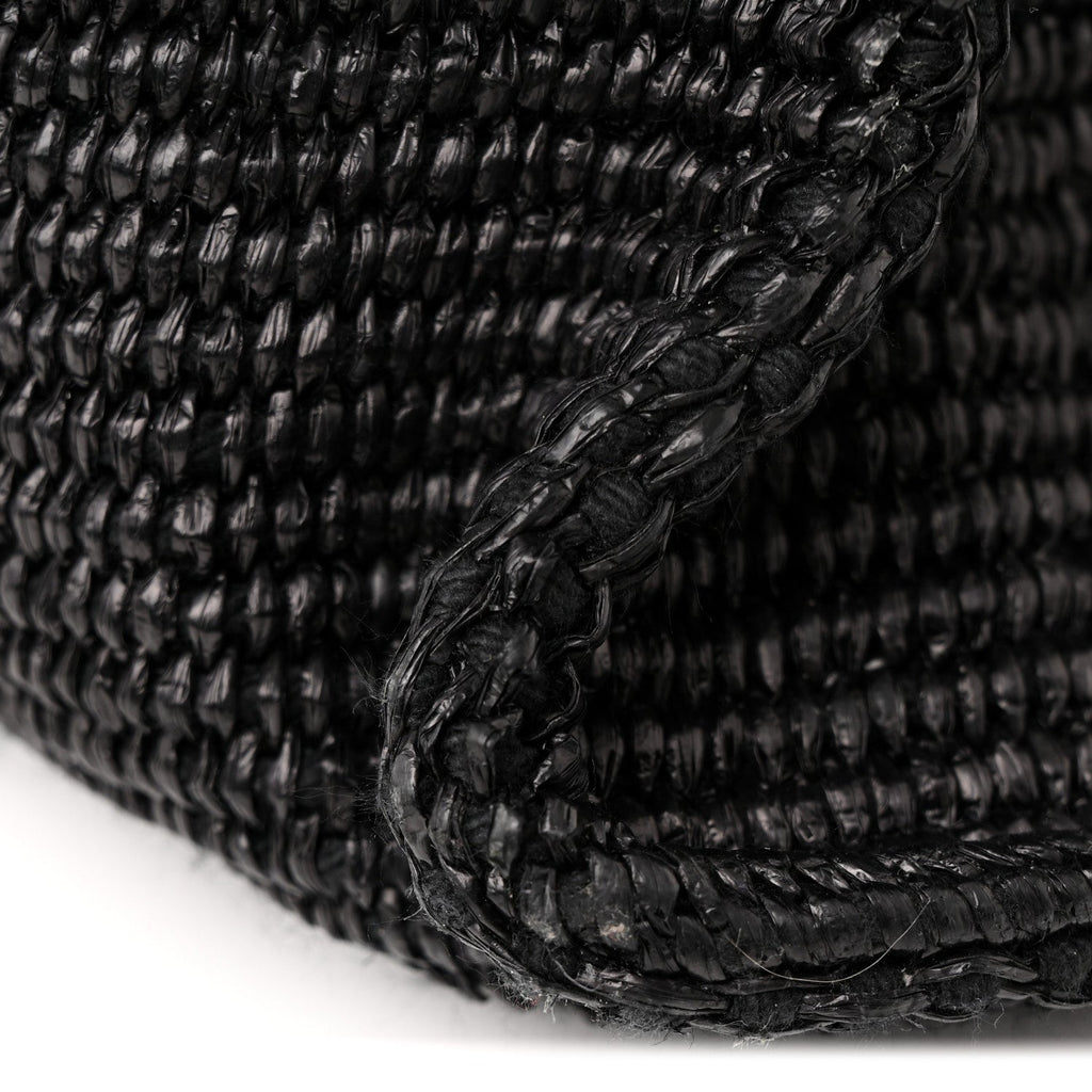 Raffia Medium G Tote Black