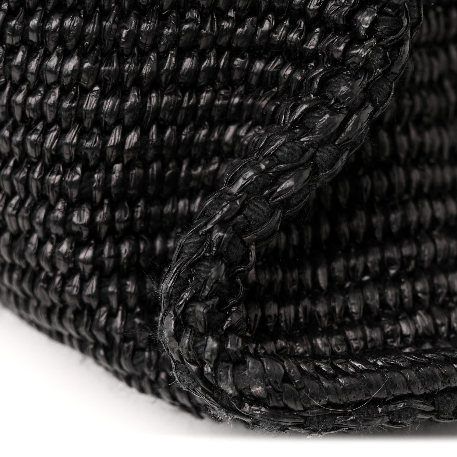 Raffia Medium G Tote Black