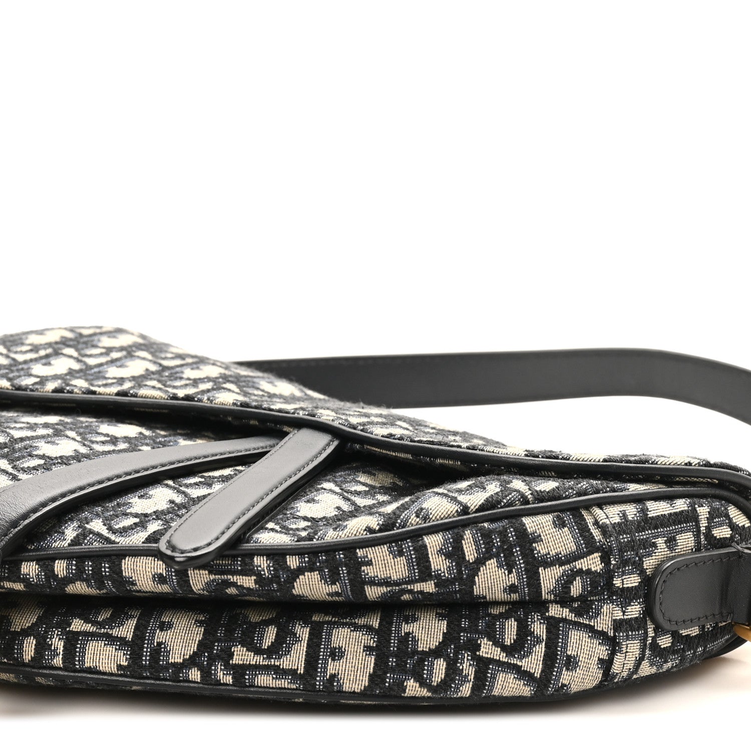 Oblique Saddle Bag Blue
