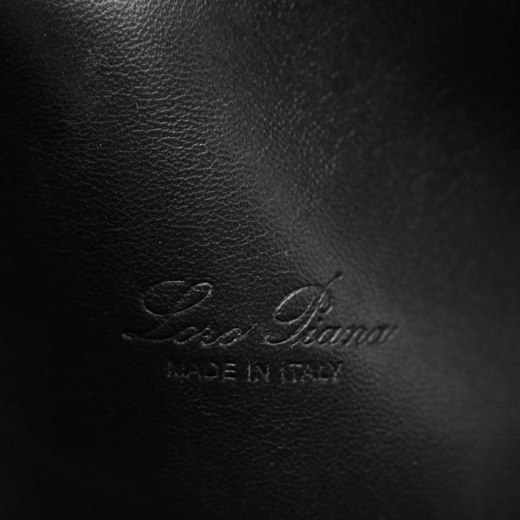 Grained Calfskin L19 Extra Pocket Pouch Black