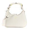 Master Lux Calfskin Horsebit Chain Shoulder Bag Great White