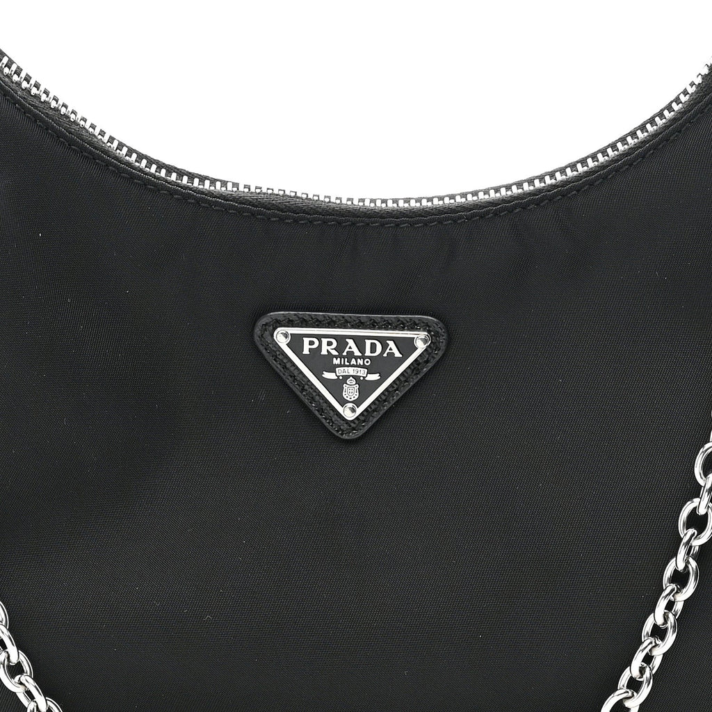 Nylon Re-Edition 2005 Shoulder Bag Black