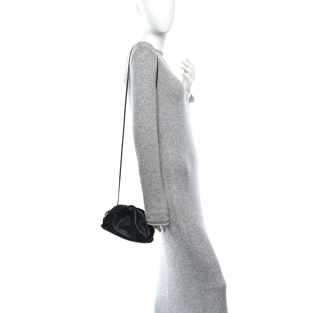 Butter Calfskin The Mini Pouch Black